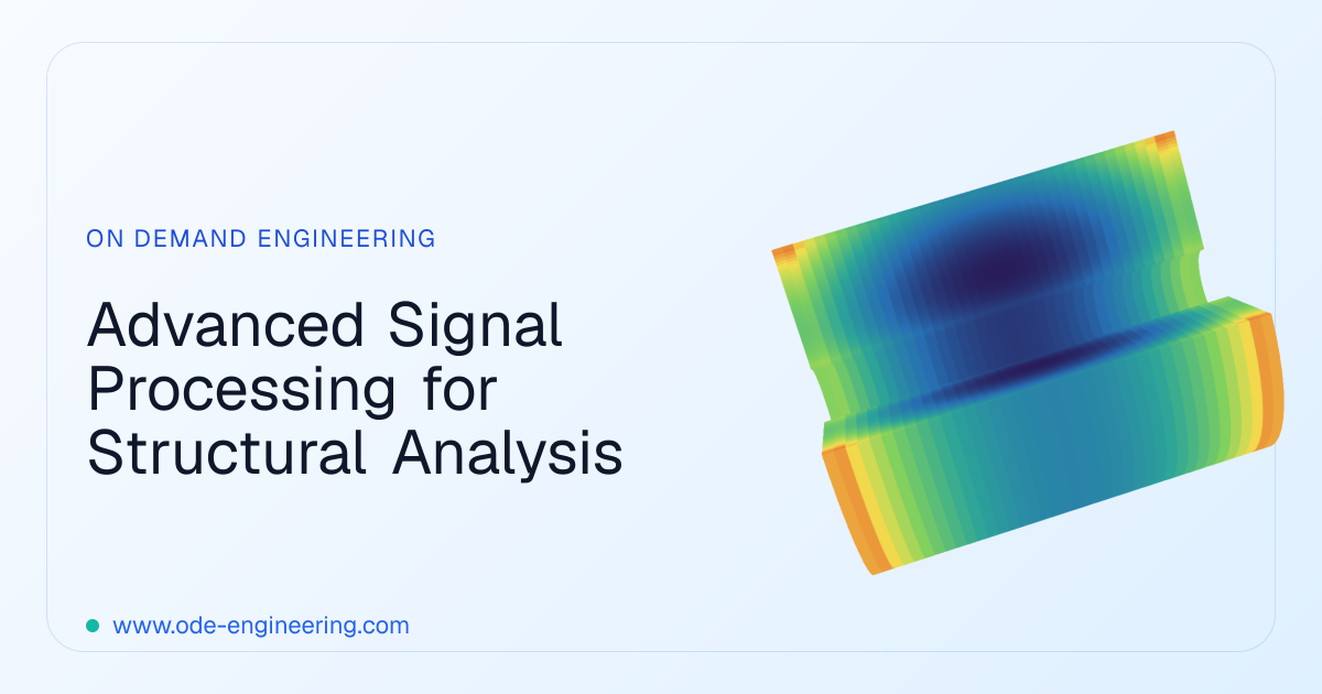 Advanced Signal Processing for Structural Analysis